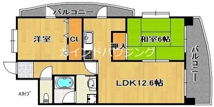 住ノ江駅 徒歩8分 10階の物件間取画像